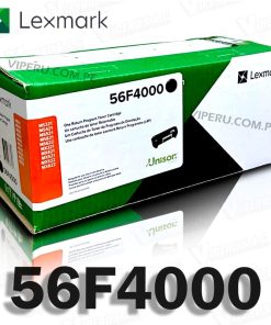 Toner Lexmark 56F4000 Negro, MS421, MX522 Original