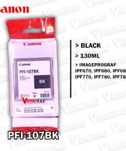 Tinta CANON PFI-107BK TM-200 130ML Original
