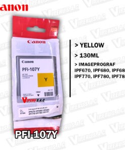 Tinta CANON PFI-107Y TM-200 130ML Original