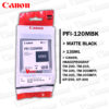 Tinta CANON PFI-120MBK TM-200 130ML Original