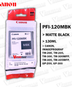 Tinta CANON PFI-120MBK TM-200 130ML Original