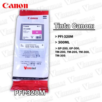 Tinta CANON PFI-320M TM-205 300ML Original