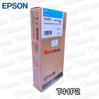 Tinta EPSON T41P220 Cyan T5470M Original