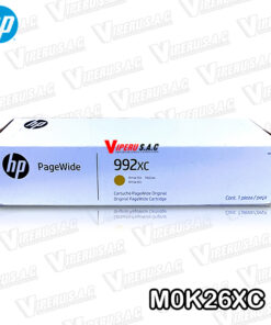 Tinta HP M0K26XC (992XC) Yellow 750DW Original