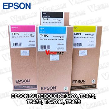 Tintas EPSON T41P520 para impresora T5470M colores