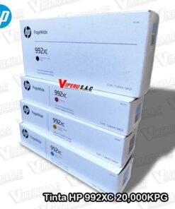 Tintas HP 992XC colores para impresora 750DW Original