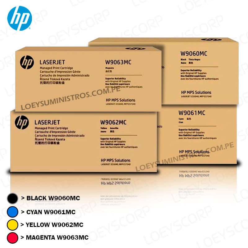 Toner-HP-W9060MC-Black-E55040DW-16,000KPG-Original