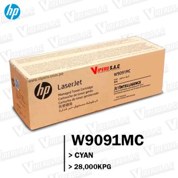 Toner HP W9091MC Cyan E45028 28,000KPG Original
