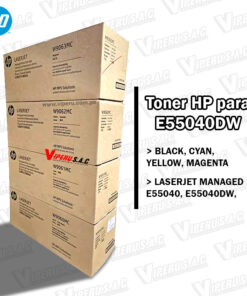 Toner HP para E55040DW kit completo colores Original