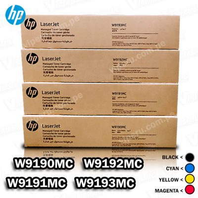 Toner HP W9190MC Negra E77822 29,000KPG Original.