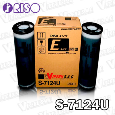 Tinta Duplicadora Riso S-7124U ME6450 1000ML Original