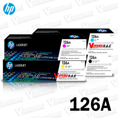 Toner HP 126A kit completo para impresora CP1020 Original