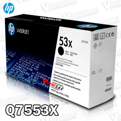 Toner HP 53X (Q7553X) Negro M2727 7,000KPG Original