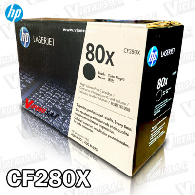 Toner HP 80X (CF280X) Negro M401 6,900KPG Original