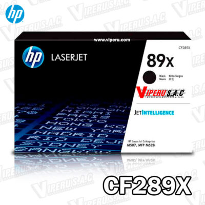Toner HP CF289X (89X) Negro M528 10,000KPG Original
