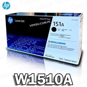 Toner HP W1510A (151A) Negro 1502W 2,500KPG Original