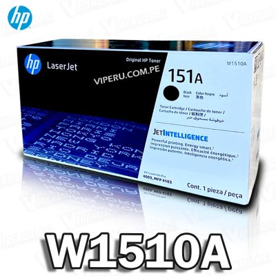 Toner HP W1510A (151A) Negro 1502W 2,500KPG Original