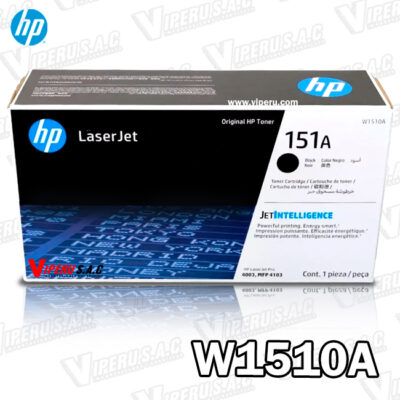 Toner HP W1510A (151A) Negro 1502W 2,500KPG Original