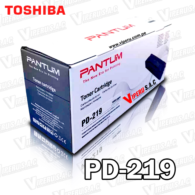 Toner PANTUM PD-219 P2509W Negro 1,600KPG Original