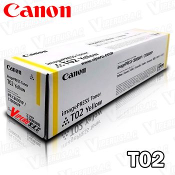 Toner CANON T02 Yellow C8000 43,000KPG Original
