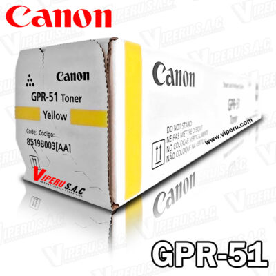 Toner Canon GPR-51 Yellow C250IF 21,500KPG Original