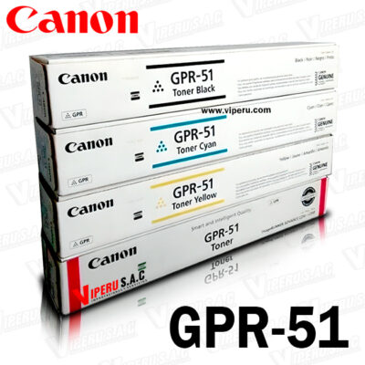 Toner Canon GPR-51 para impresora C250IF Colores