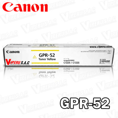 Toner Canon GPR-52 Yellow C1335 11,500KPG Original