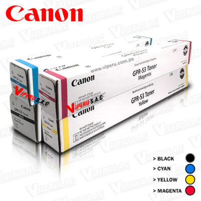 Toner Canon GPR-53 Negro C3530i, 36,000KPG Original