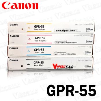 Toner Canon GPR-55 para impresora C5560I colores