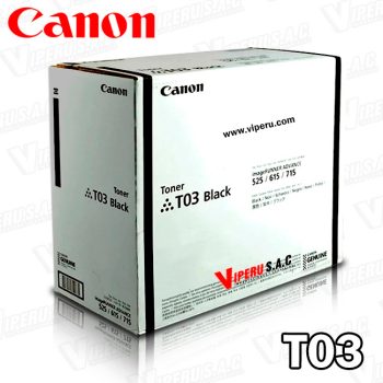 Toner Canon T03 Black ADV715 51,500KPG Original.