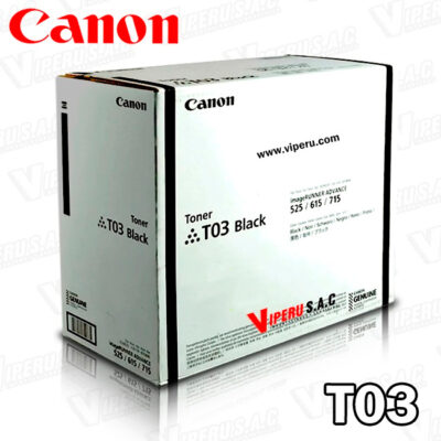 Toner Canon T03 Black ADV715 51,500KPG Original.