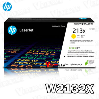 Toner HP 213X (W2132X) Yellow LJ5700 6,000KPG Original