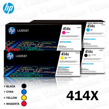 Toner HP 414X Kit Colores para impresora M479DW