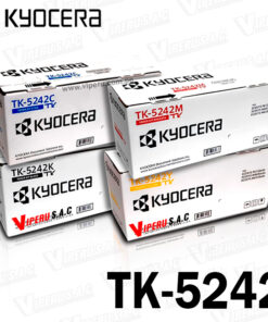 Toner TK-5242 KYOCERA kit completo para impresora P5026.