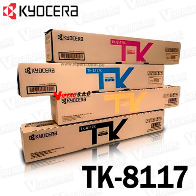 Toner TK-8117 Kit completo colores para impresora M8124