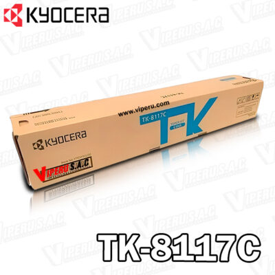 Toner TK-8117C KYOCERA Cyan M8124 6,000KPG Original