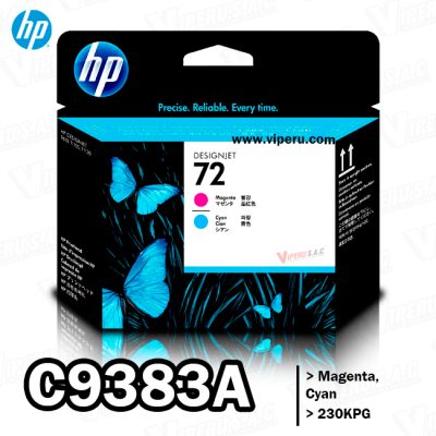 CABEZAL HP C9383A MAGENTA, CYAN T610 230KPG ORIGINAL