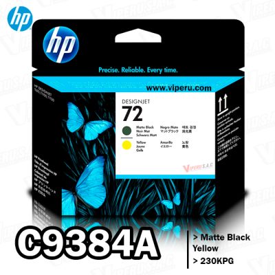 CABEZAL HP C9384A MATTE BLACK, YELLOW T610 230KPG ORIGINAL