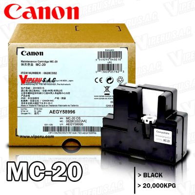 CAJA DE MANTENIMIENTO MC-20 CANON BLACK 20,000KPG ORIGINAL