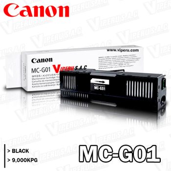 CAJA DE MANTENIMIENTO MC-G01 CANON BLACK 9,000KPG ORIGINAL