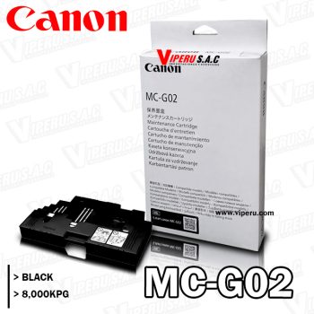 CAJA DE MANTENIMIENTO MC-G02 CANON BLACK 8,000KPG ORIGINAL
