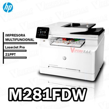 IMPRESORA HP M281FDW LASERJET PRO BLACK MULTIFUNCION ORIGINAL