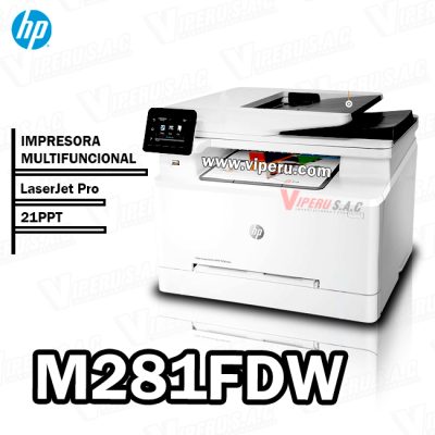 IMPRESORA HP M281FDW LASERJET PRO BLACK MULTIFUNCION ORIGINAL