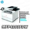 Impresora HP MFP 4103FDW LaserJet Multifuncional 80,000KPG Original