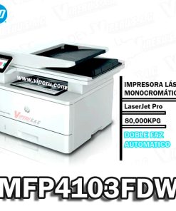 Impresora HP MFP 4103FDW LaserJet Multifuncional 80,000KPG Original