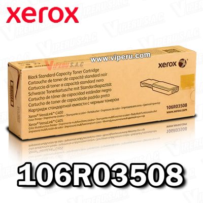 Toner XEROX 106R03508 Black Versa C400 Original