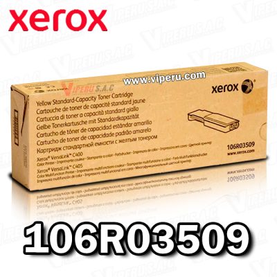 Toner XEROX 106R03509 Yellow Versa C400 Original