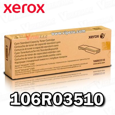 Toner XEROX 106R03510 Cyan Versa C400 Original