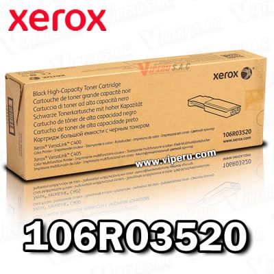Toner XEROX 106R03520 Black Versa C400 5,000KPG Original