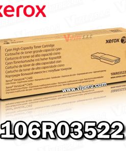 Toner XEROX 106R03522 Cyan Versa C400 4,800KPG Original